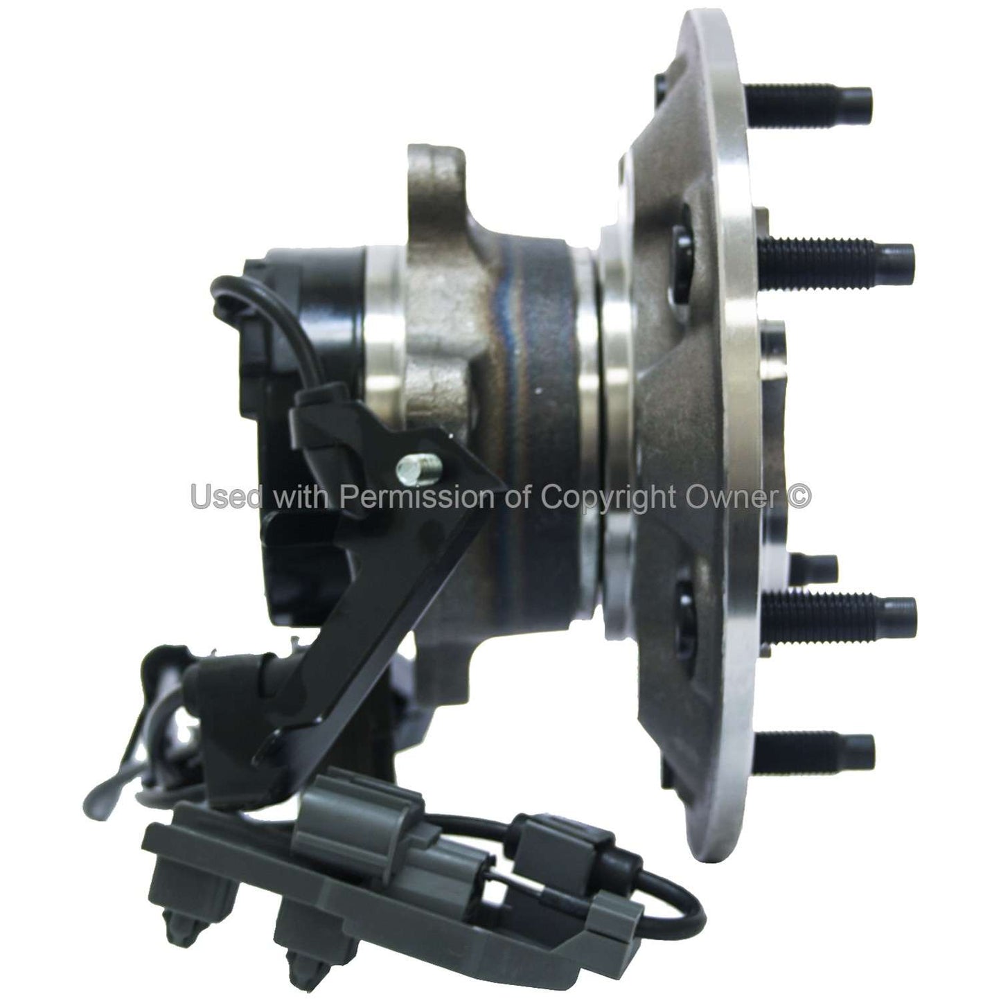 Side View of Front Left Wheel Bearing and Hub Assembly MPA WH515110