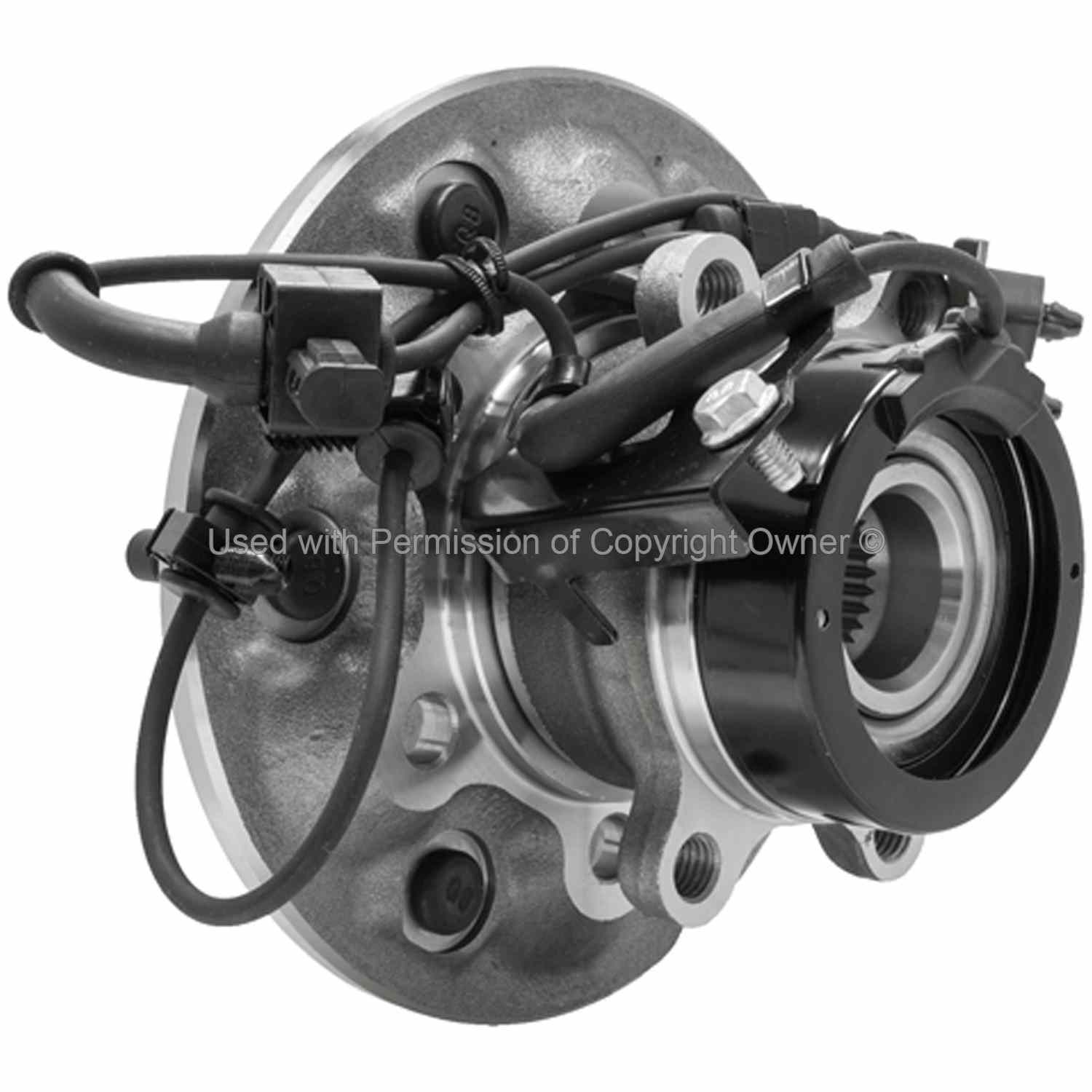 Back View of Front Right Wheel Bearing and Hub Assembly MPA WH515111