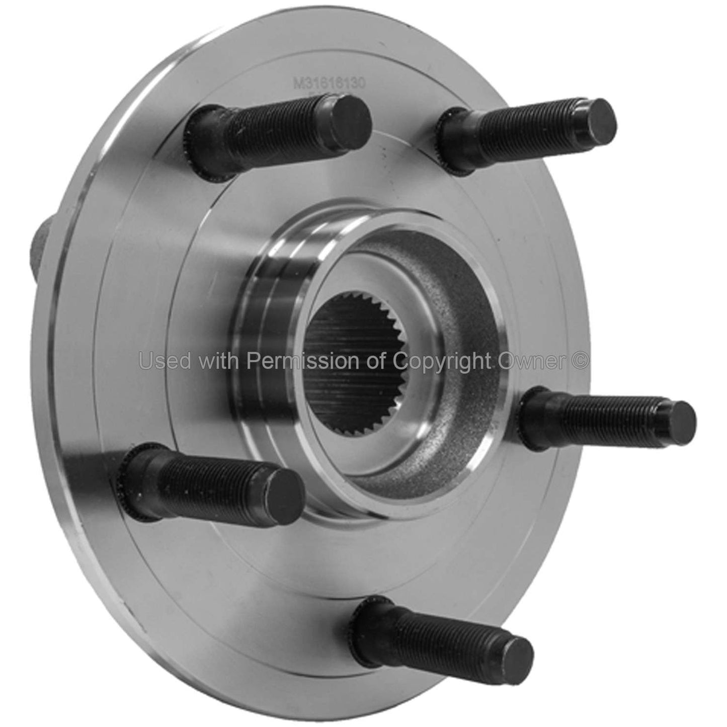 Angle View of Front Wheel Bearing and Hub Assembly MPA WH515126