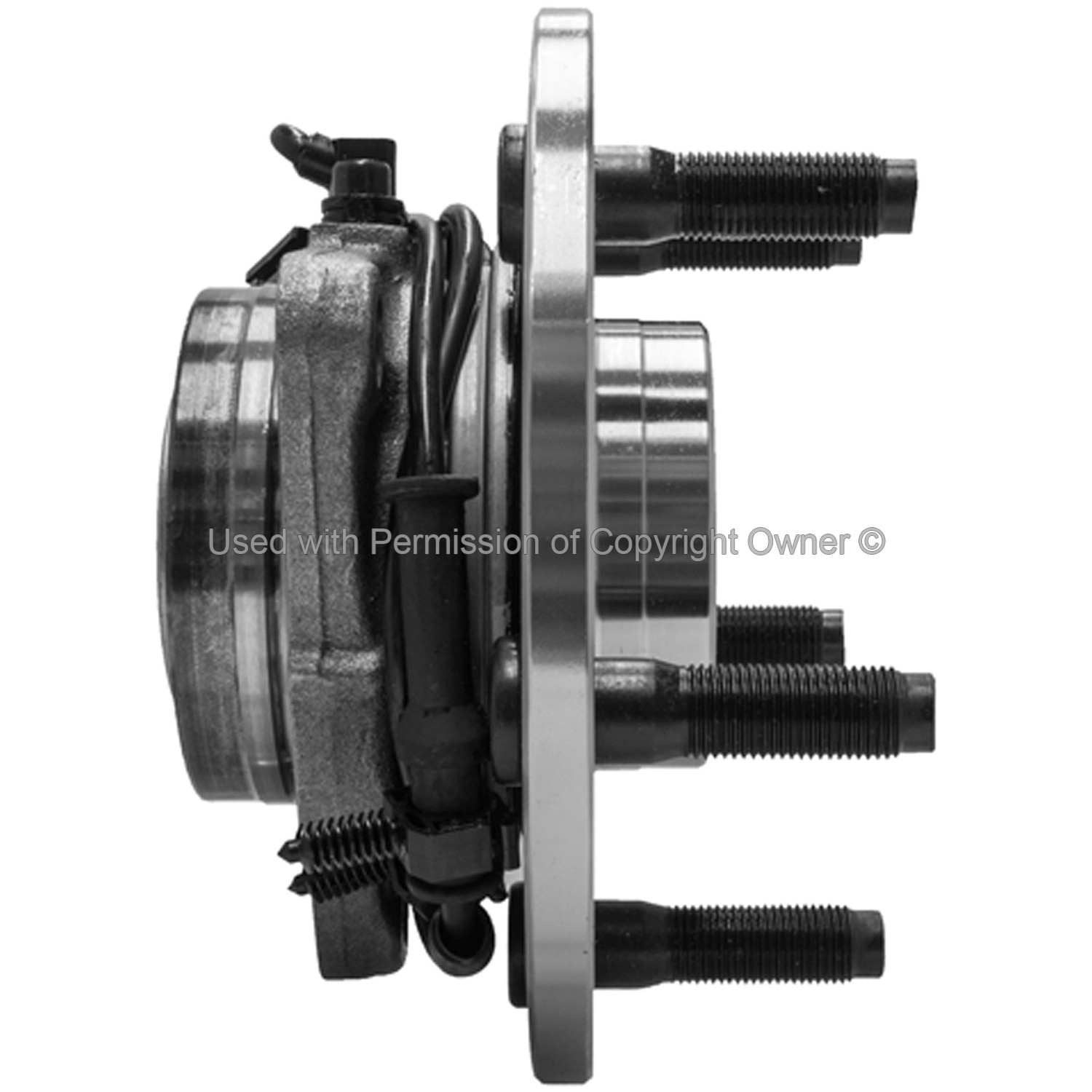 Side View of Front Wheel Bearing and Hub Assembly MPA WH515126