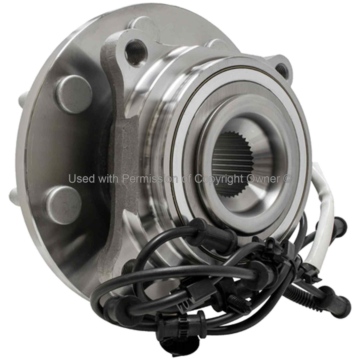 Back View of Front Wheel Bearing and Hub Assembly MPA WH515162