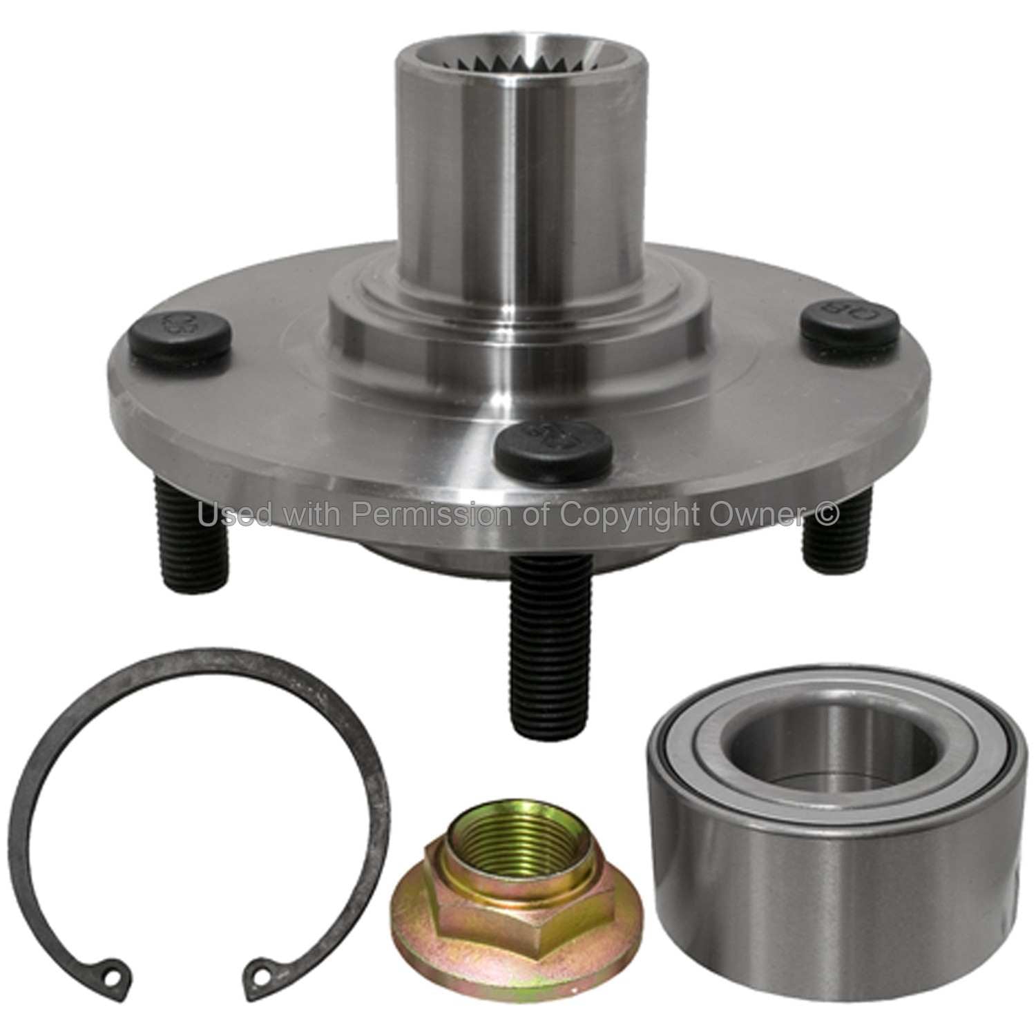 Angle View of Front Wheel Hub Repair Kit MPA WH518510