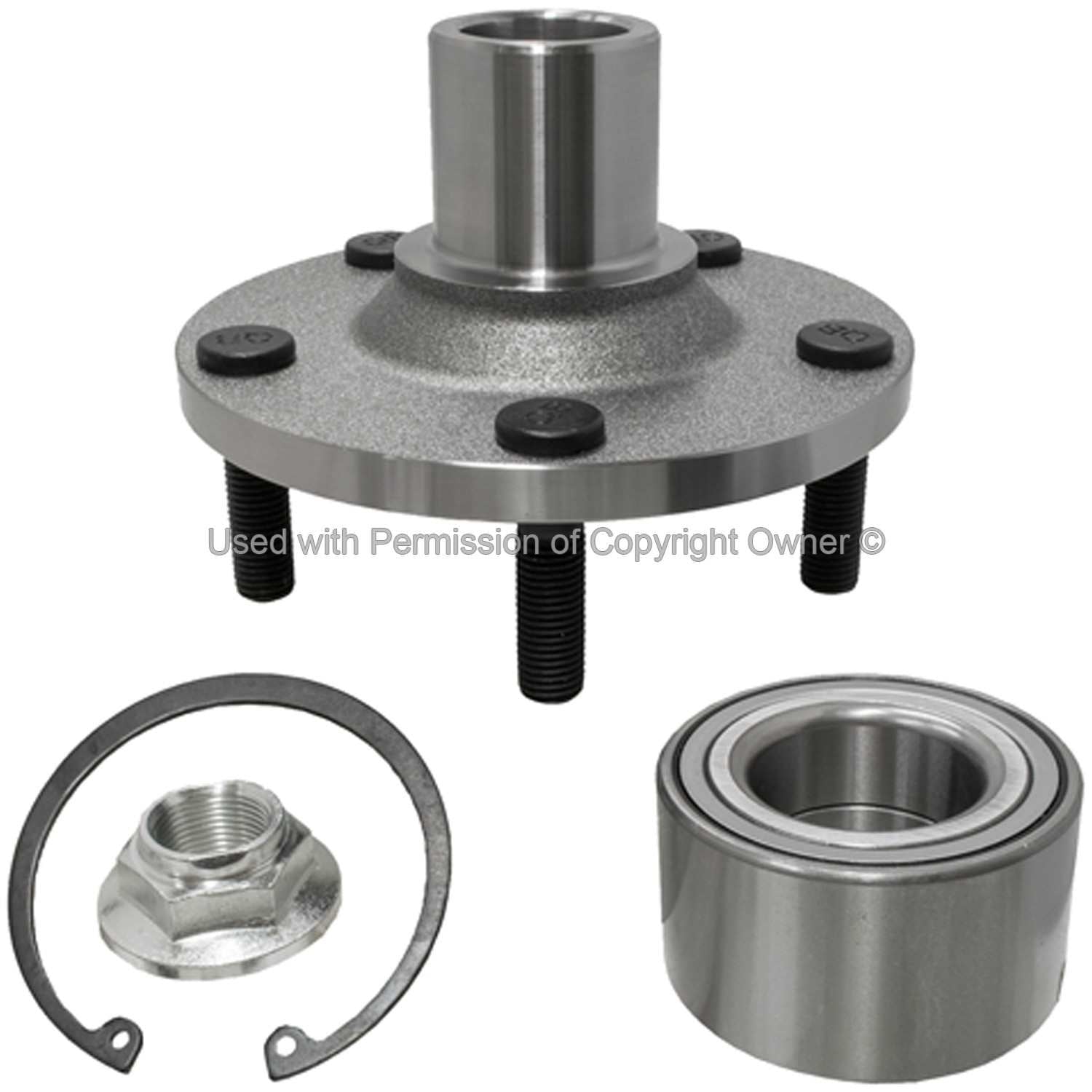 Angle View of Front Wheel Hub Repair Kit MPA WH518515