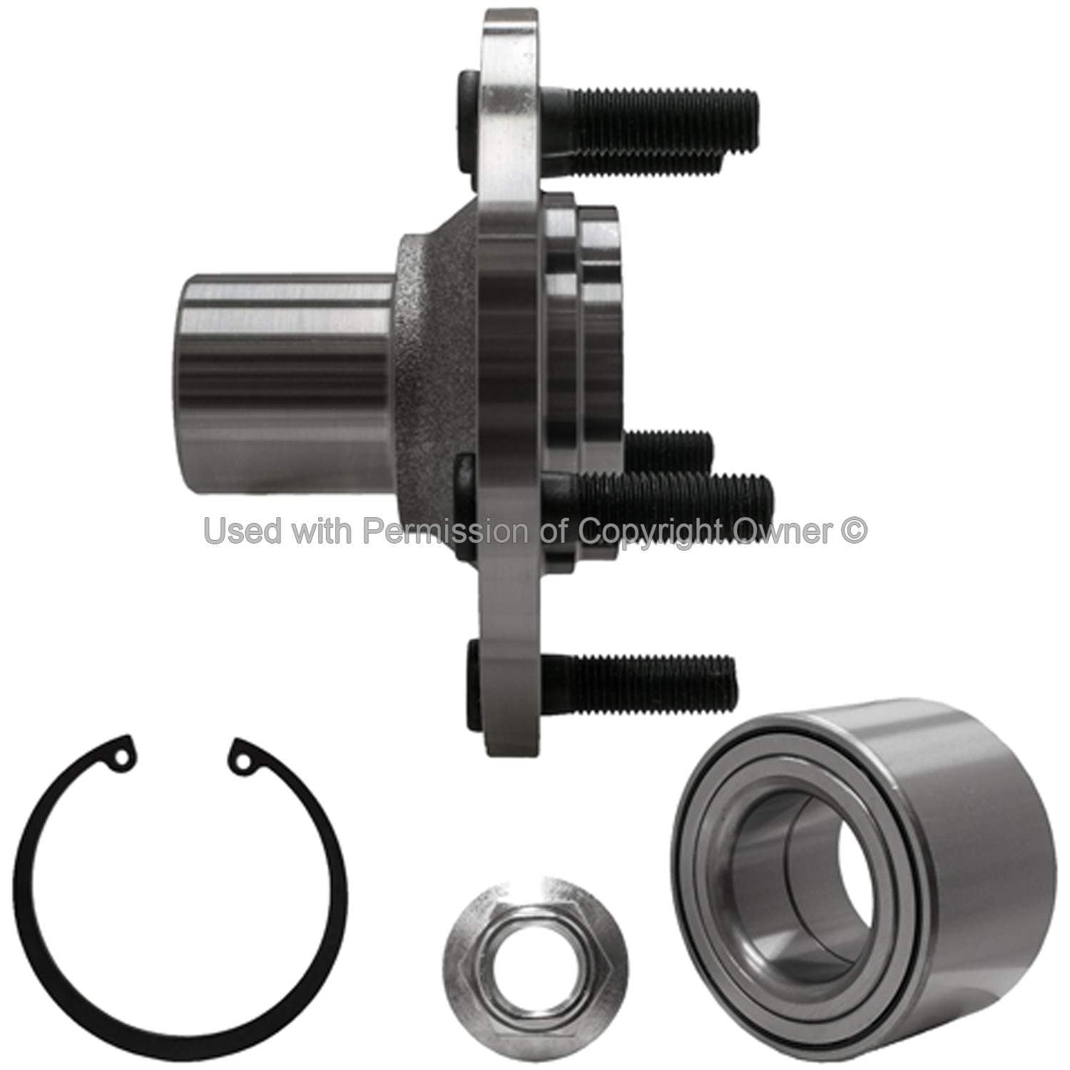 Side View of Front Wheel Hub Repair Kit MPA WH518515