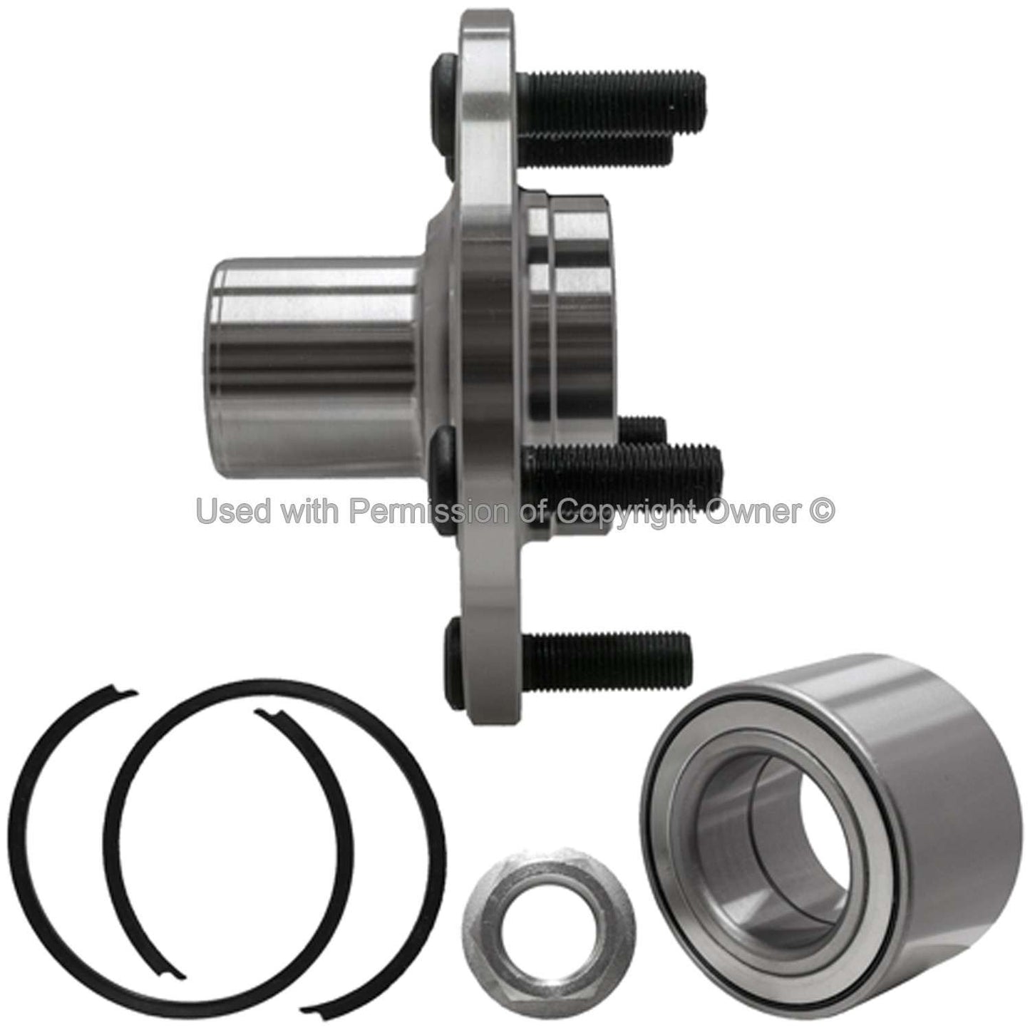 Side View of Front Wheel Hub Repair Kit MPA WH518516