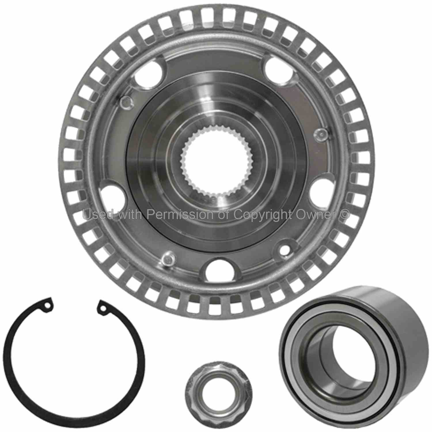 Back View of Front Wheel Hub Repair Kit MPA WH51863SK