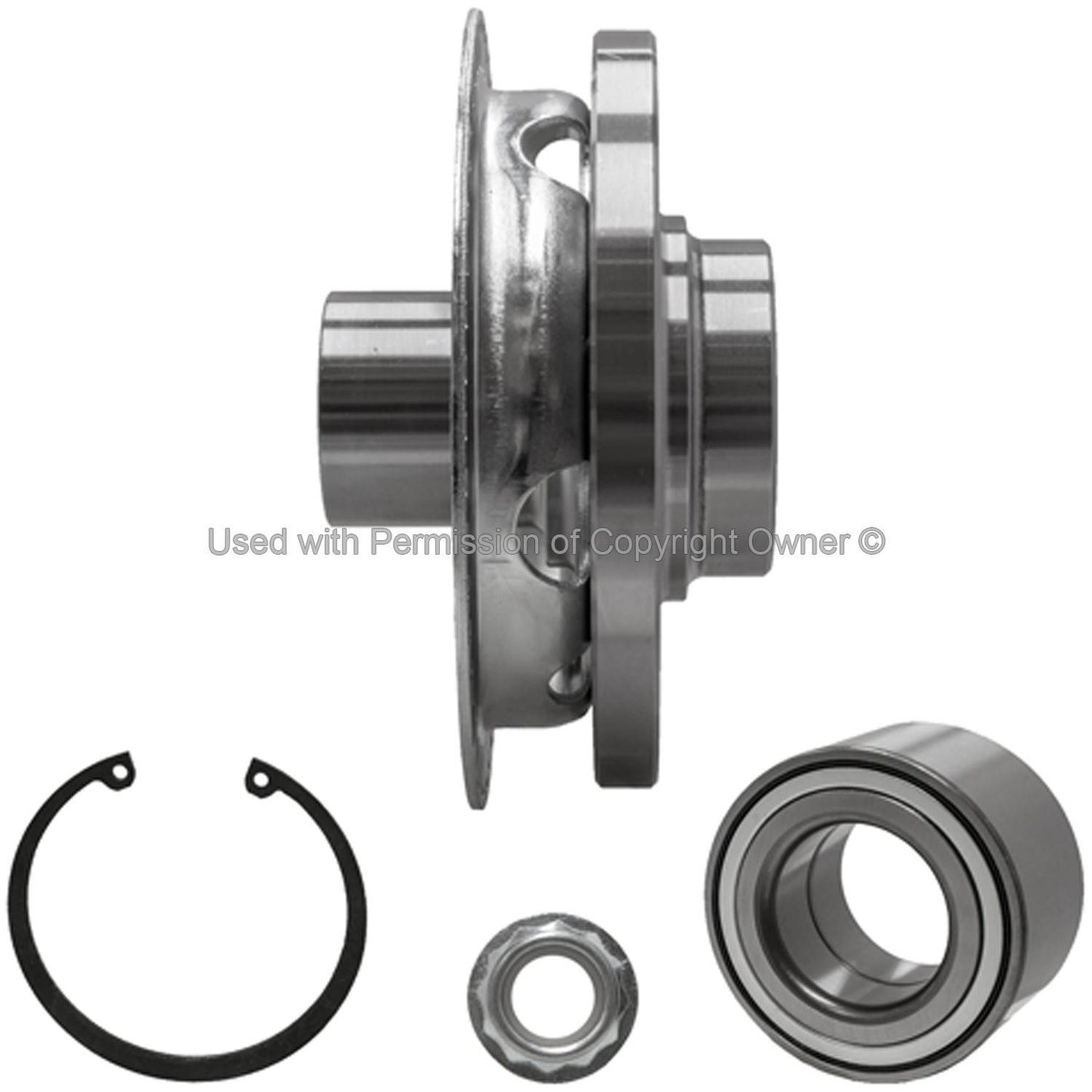 Side View of Front Wheel Hub Repair Kit MPA WH51863SK