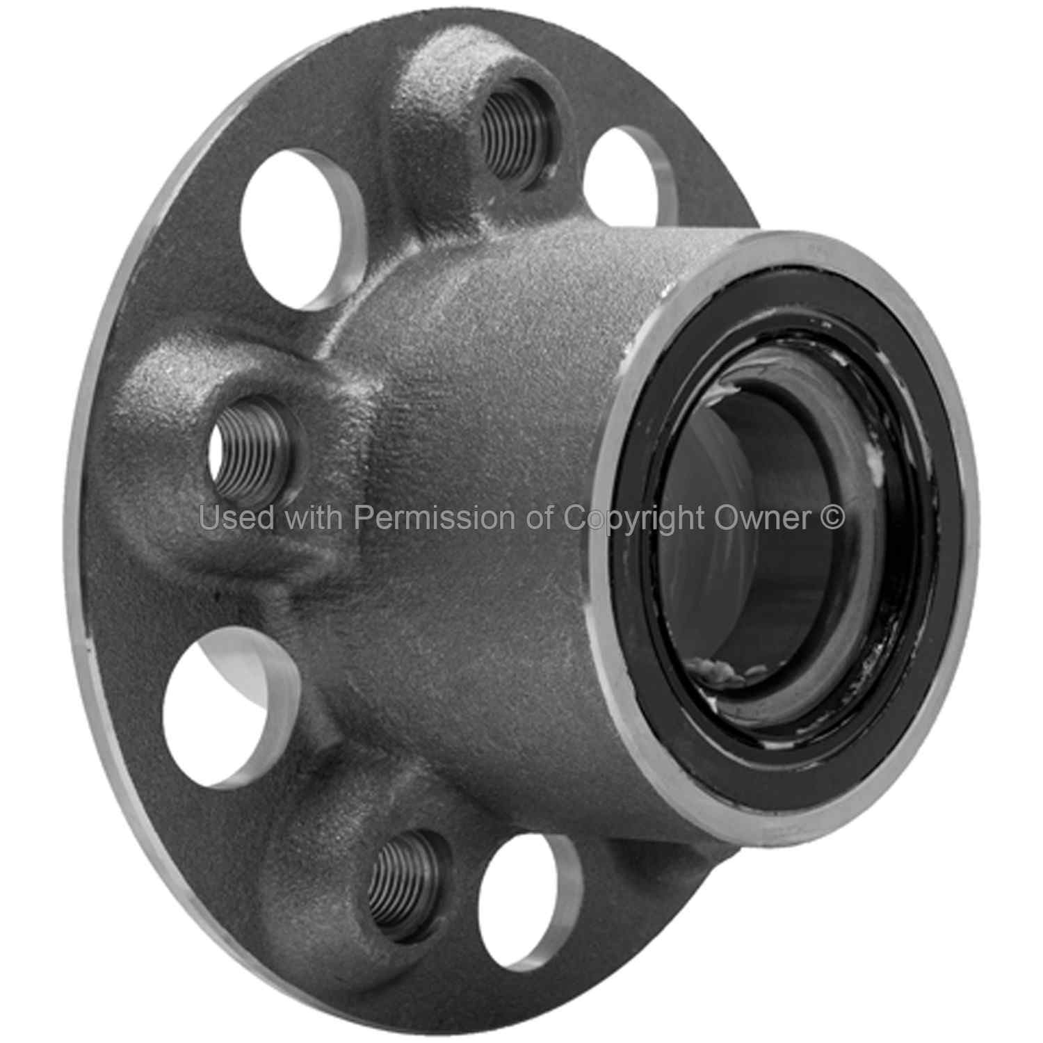 Back View of Front Wheel Bearing and Hub Assembly MPA WH520005