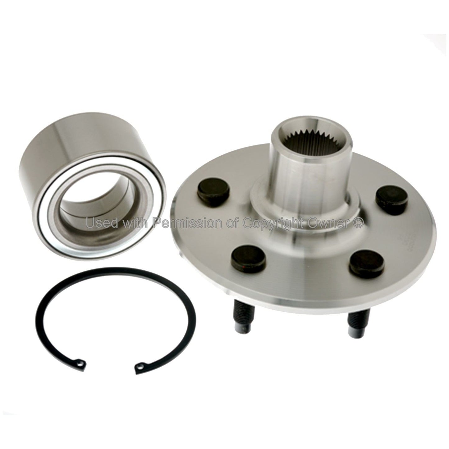 Side View of Rear Wheel Hub Repair Kit MPA WH521000