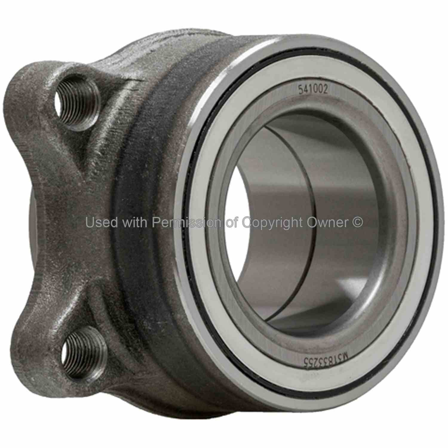 Back View of Rear Wheel Bearing and Hub Assembly MPA WH541002