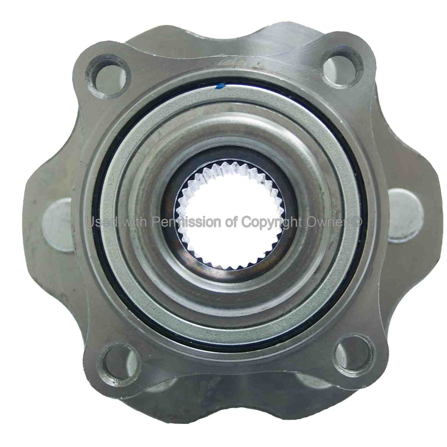 Back View of Rear Wheel Bearing and Hub Assembly MPA WH541003