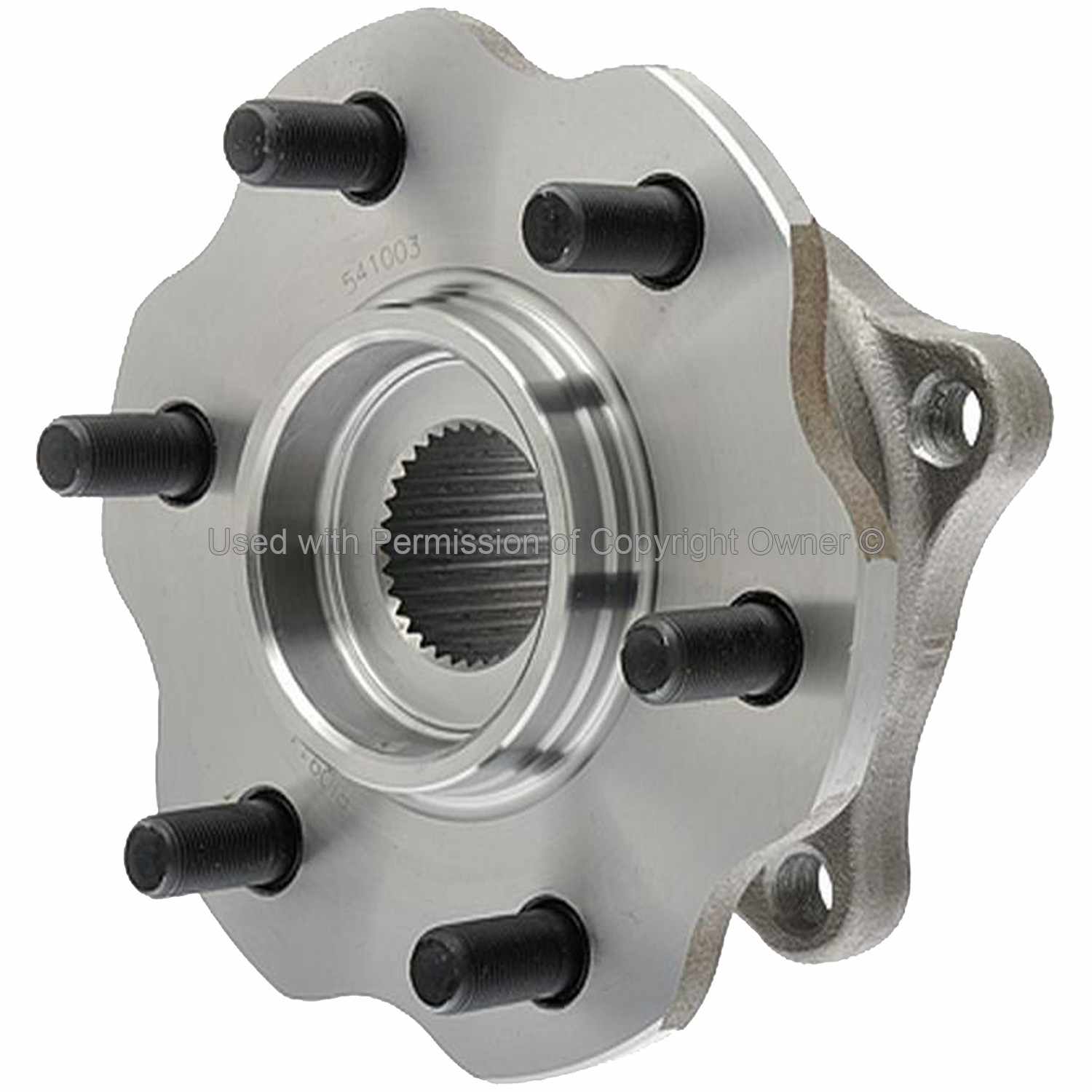 Front View of Rear Wheel Bearing and Hub Assembly MPA WH541003