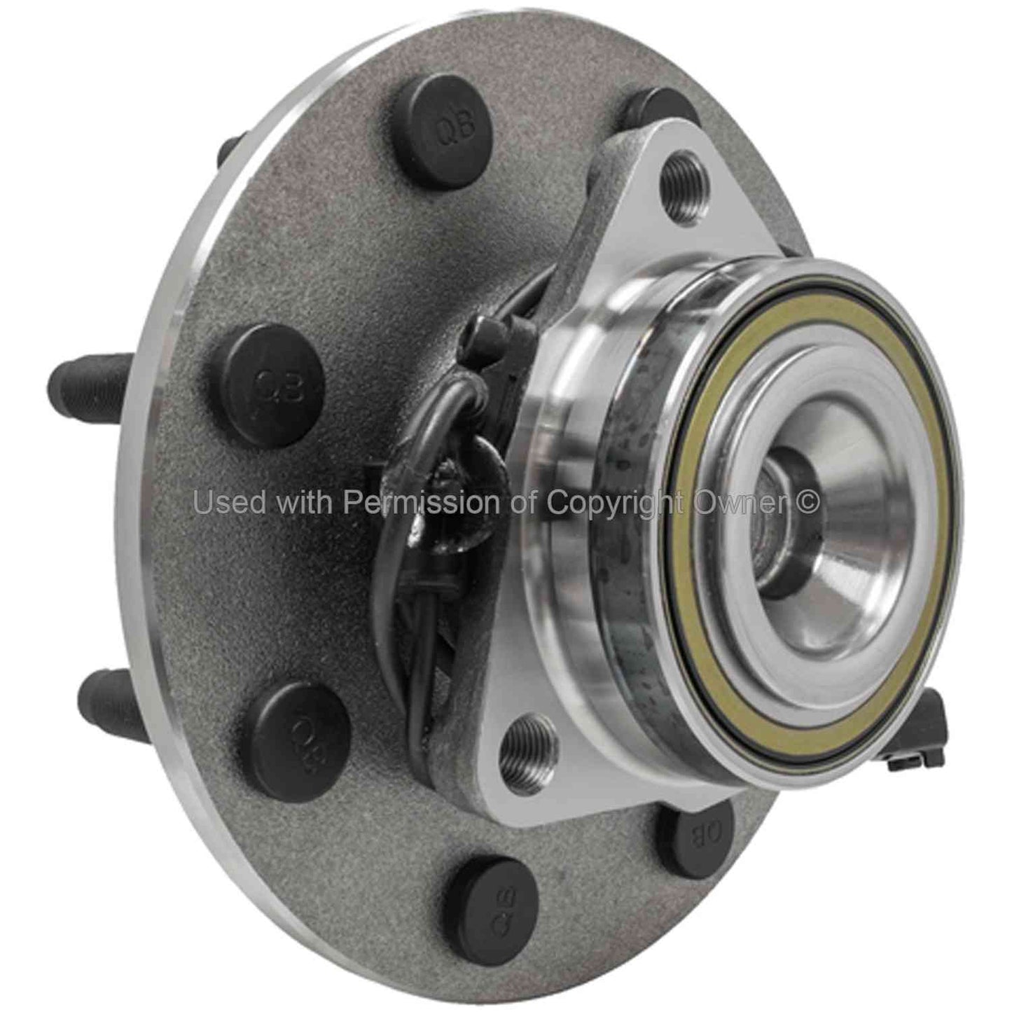 Back View of Front Wheel Bearing and Hub Assembly MPA WH550104