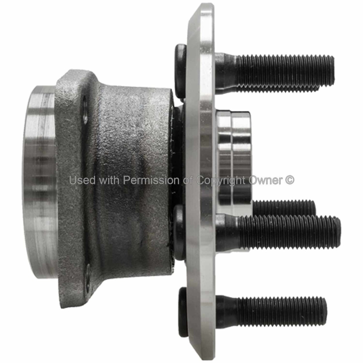 Side View of Rear Wheel Bearing and Hub Assembly MPA WH590002