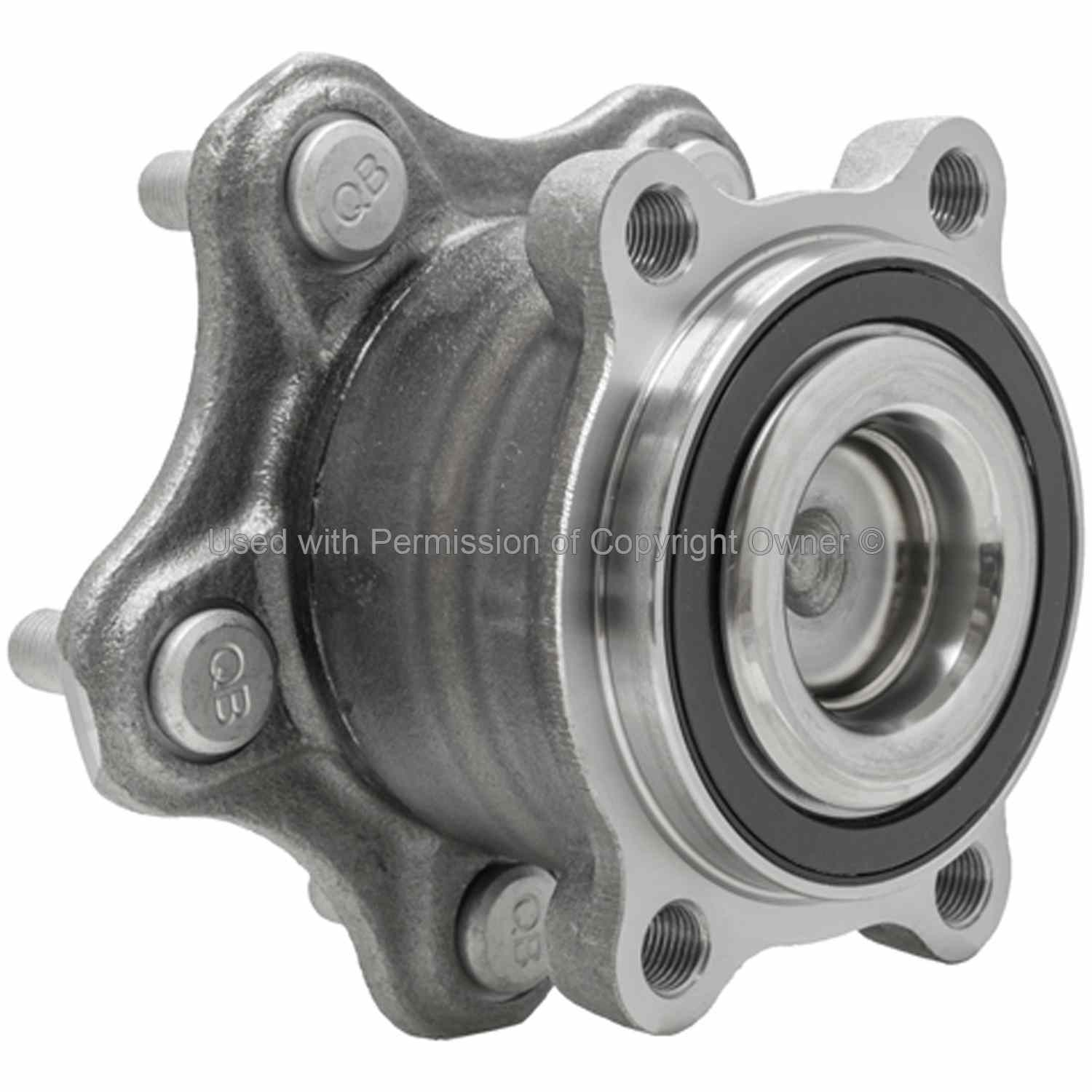 Back View of Rear Wheel Bearing and Hub Assembly MPA WH590253