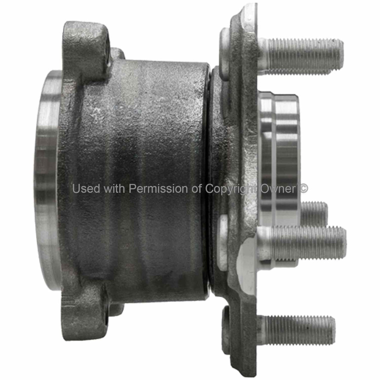 Side View of Rear Wheel Bearing and Hub Assembly MPA WH590253