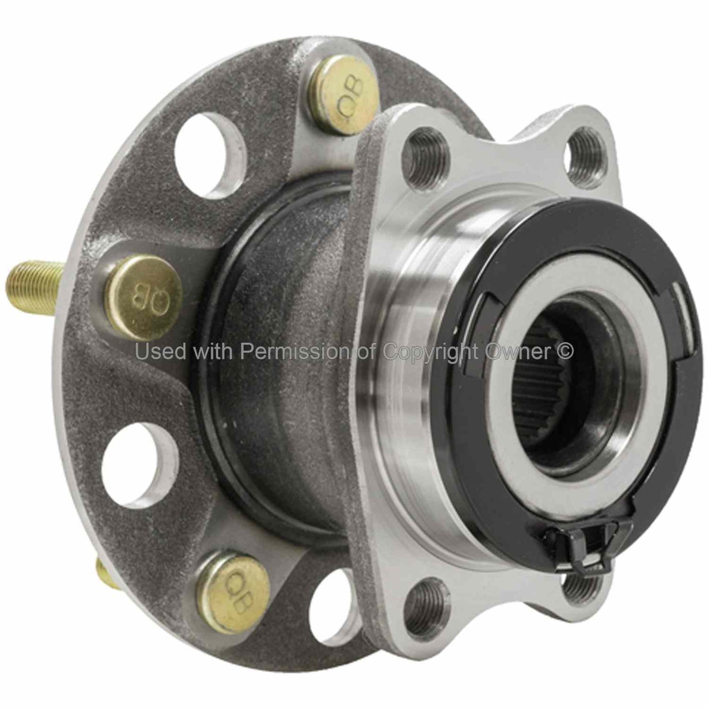 Back View of Rear Wheel Bearing and Hub Assembly MPA WH590258