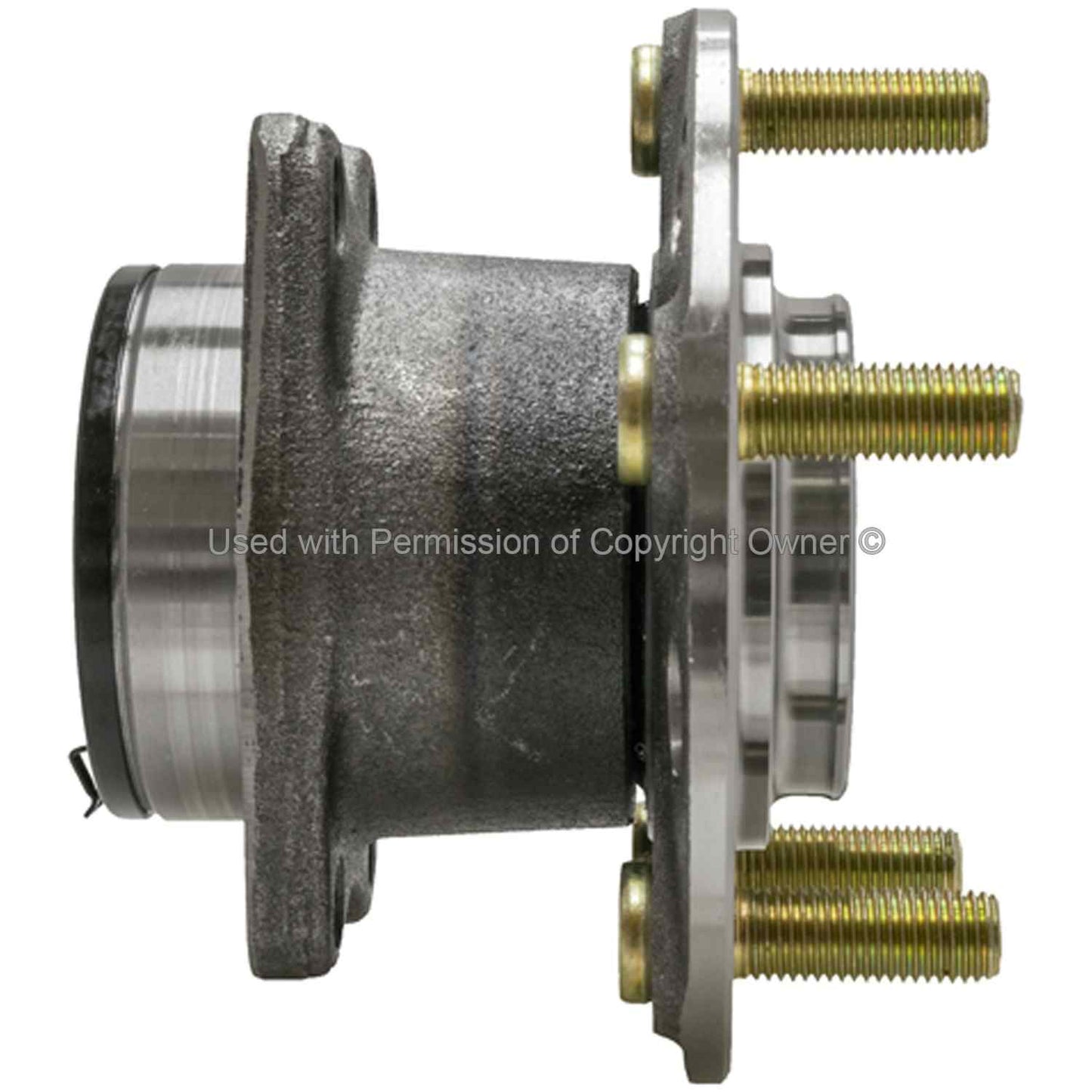 Side View of Rear Wheel Bearing and Hub Assembly MPA WH590258