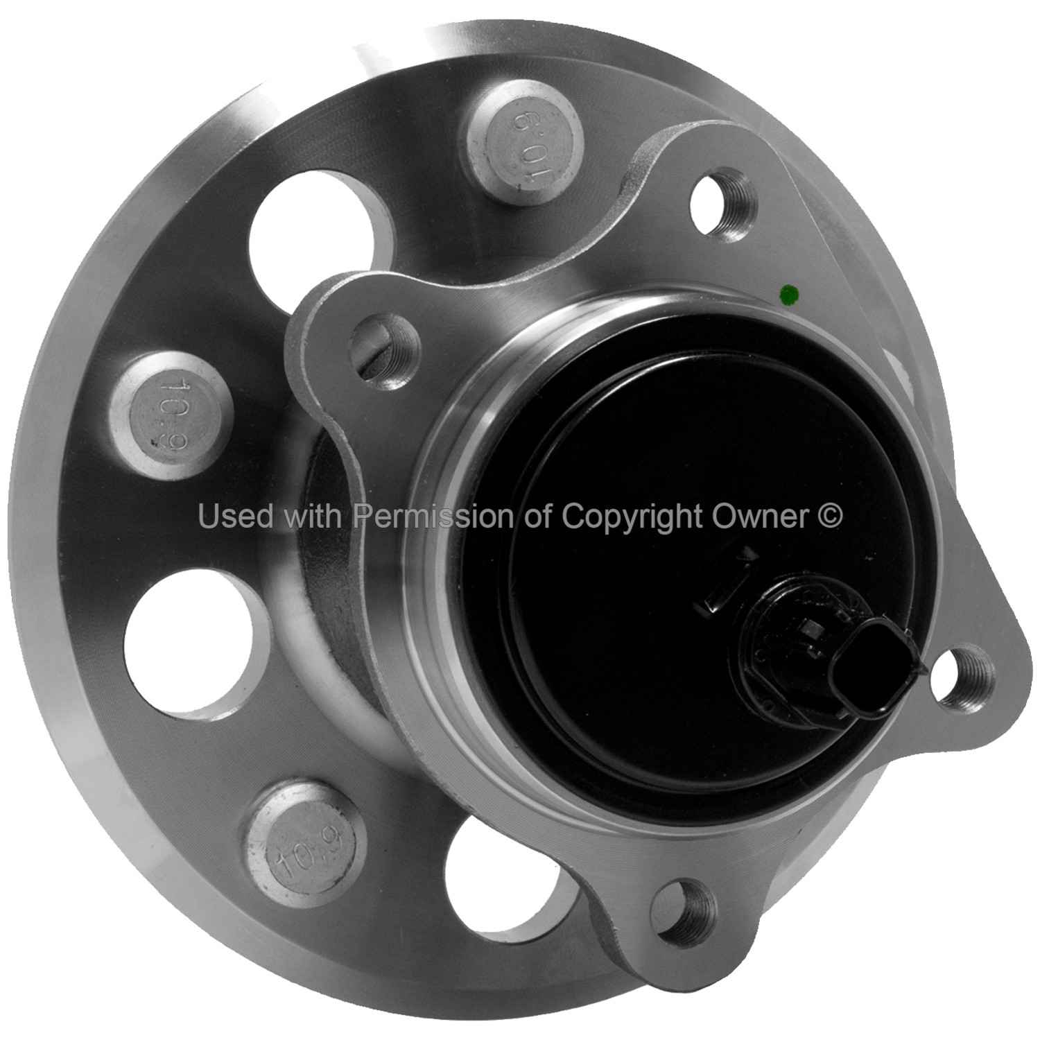 Back View of Rear Right Wheel Bearing and Hub Assembly MPA WH590424