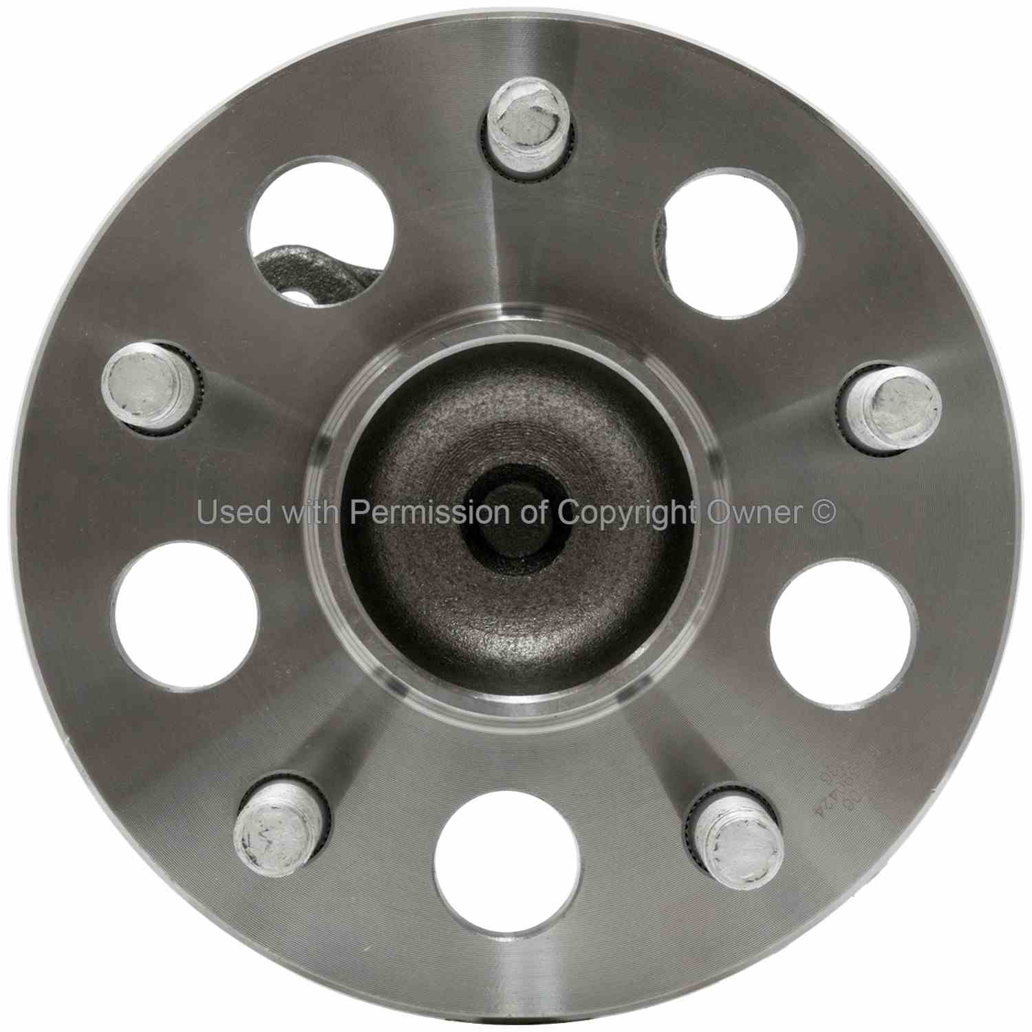 Front View of Rear Right Wheel Bearing and Hub Assembly MPA WH590424