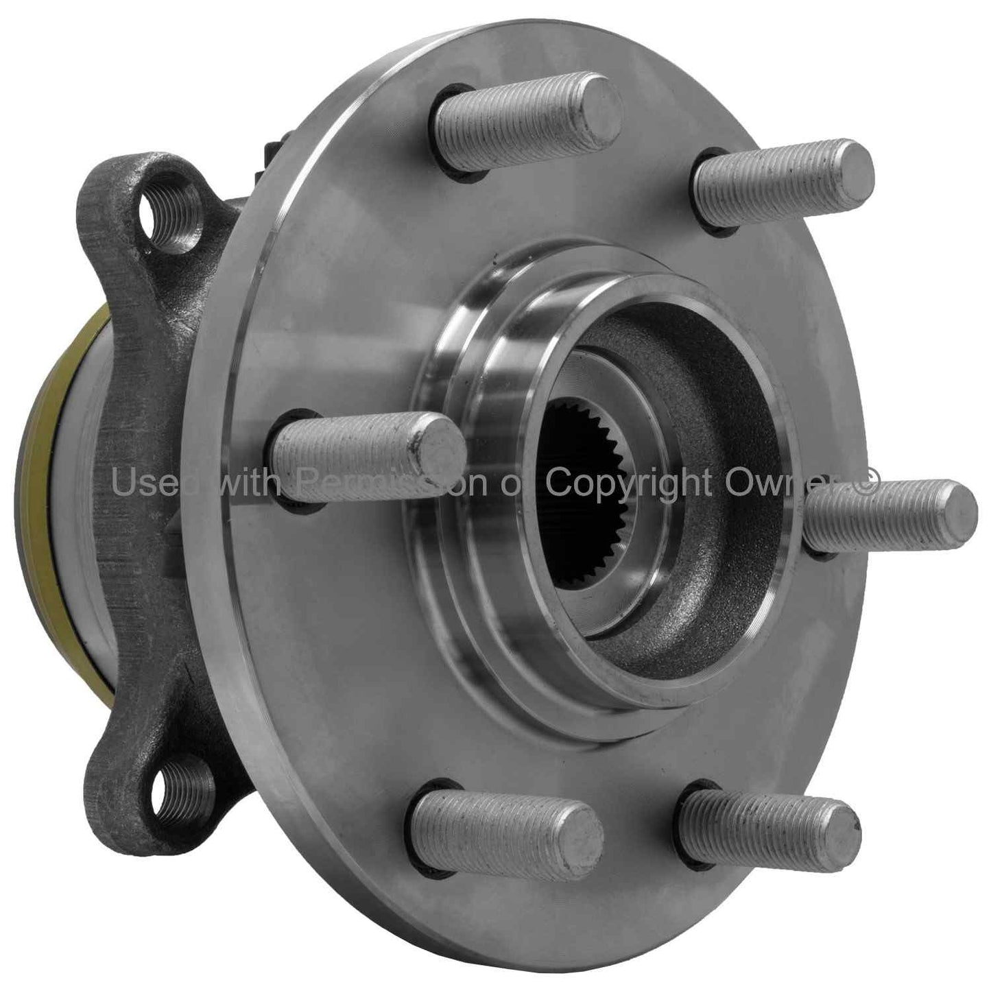 Angle View of Wheel Bearing and Hub Assembly MPA WH590659