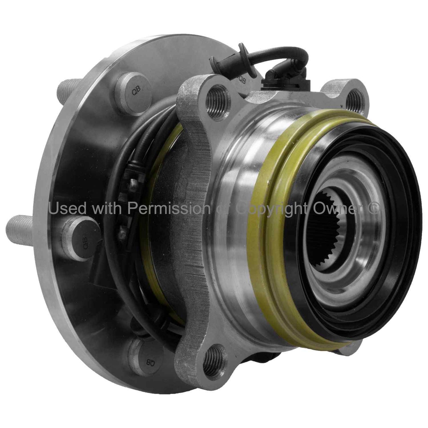 Back View of Wheel Bearing and Hub Assembly MPA WH590659