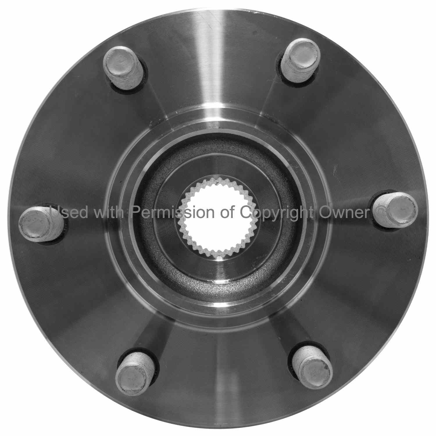 Front View of Wheel Bearing and Hub Assembly MPA WH590659