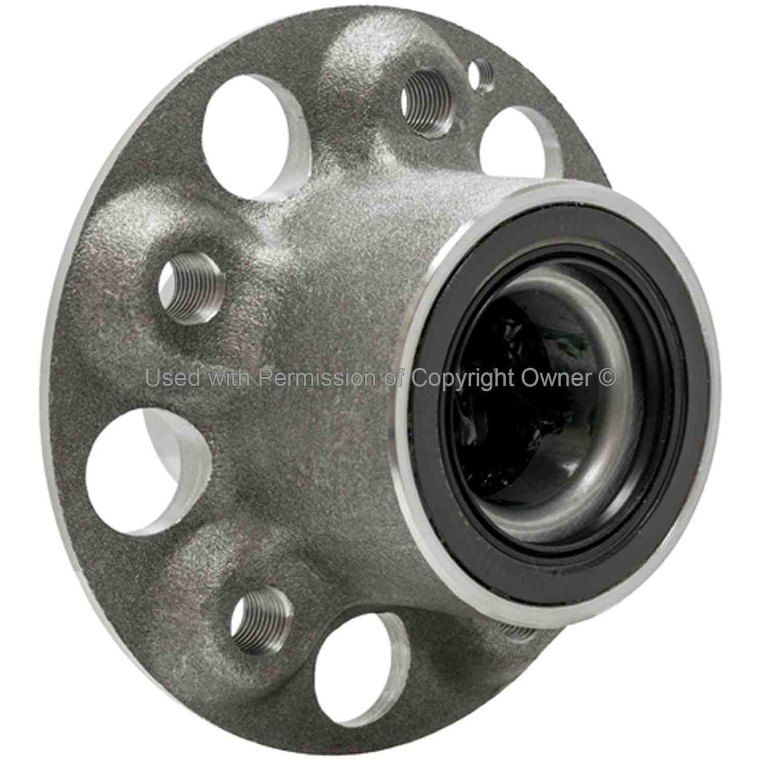 Back View of Front Wheel Bearing and Hub Assembly MPA WH810002