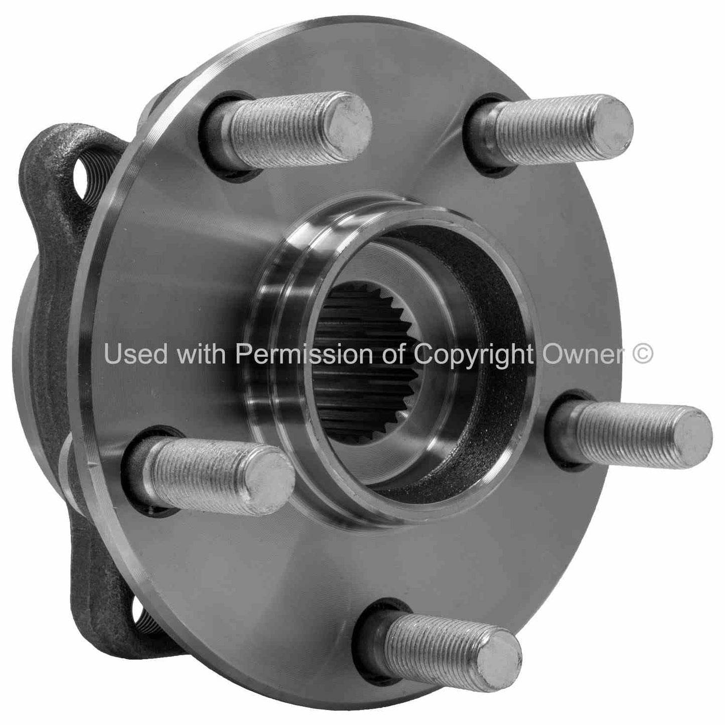 Angle View of Front Wheel Bearing and Hub Assembly MPA WH810022