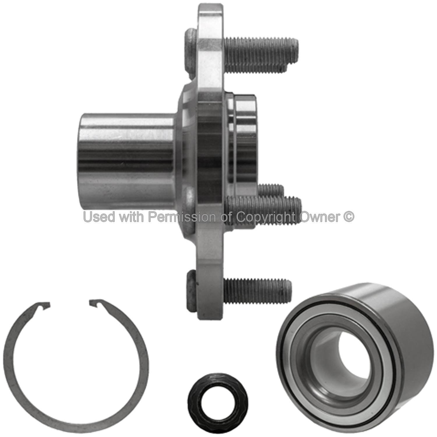 Side View of Front Wheel Hub Repair Kit MPA WH930402K