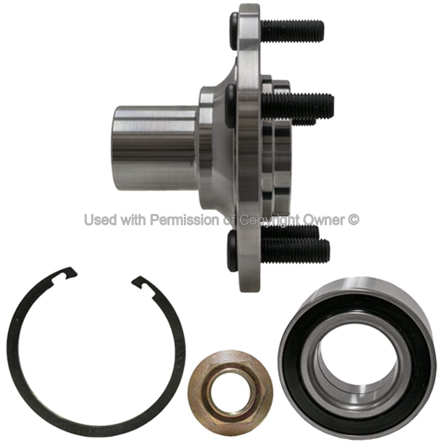 Side View of Front Wheel Hub Repair Kit MPA WH930553K