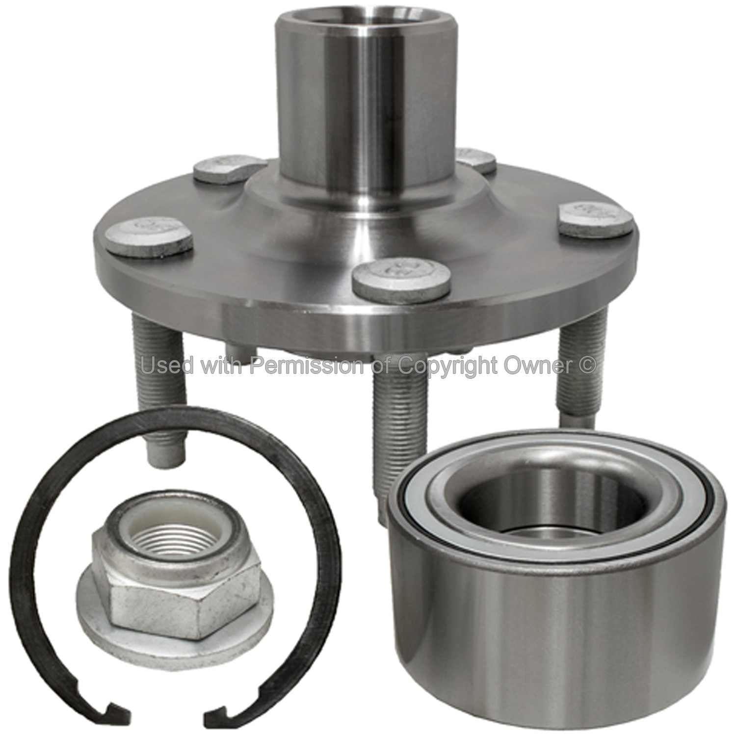 Angle View of Front Wheel Hub Repair Kit MPA WH930876K