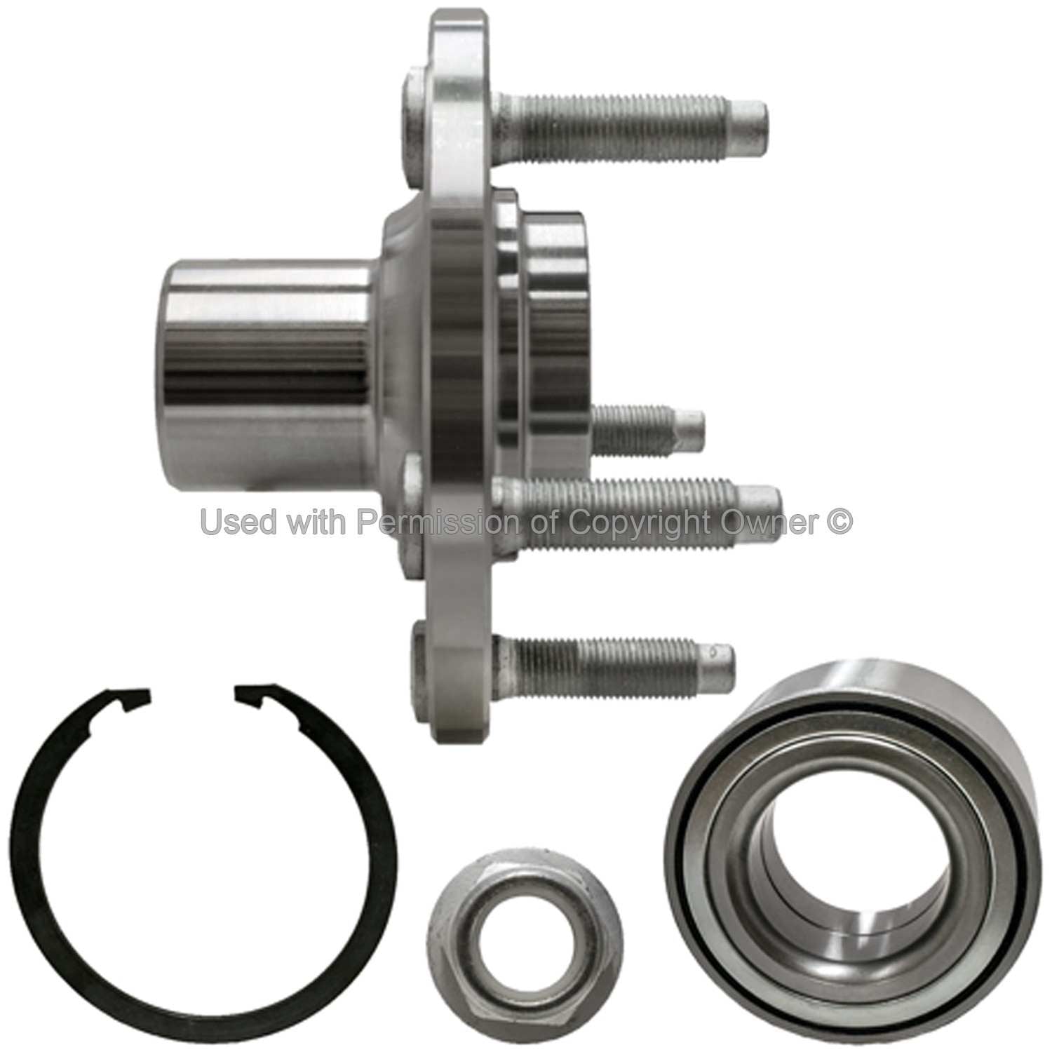 Side View of Front Wheel Hub Repair Kit MPA WH930876K