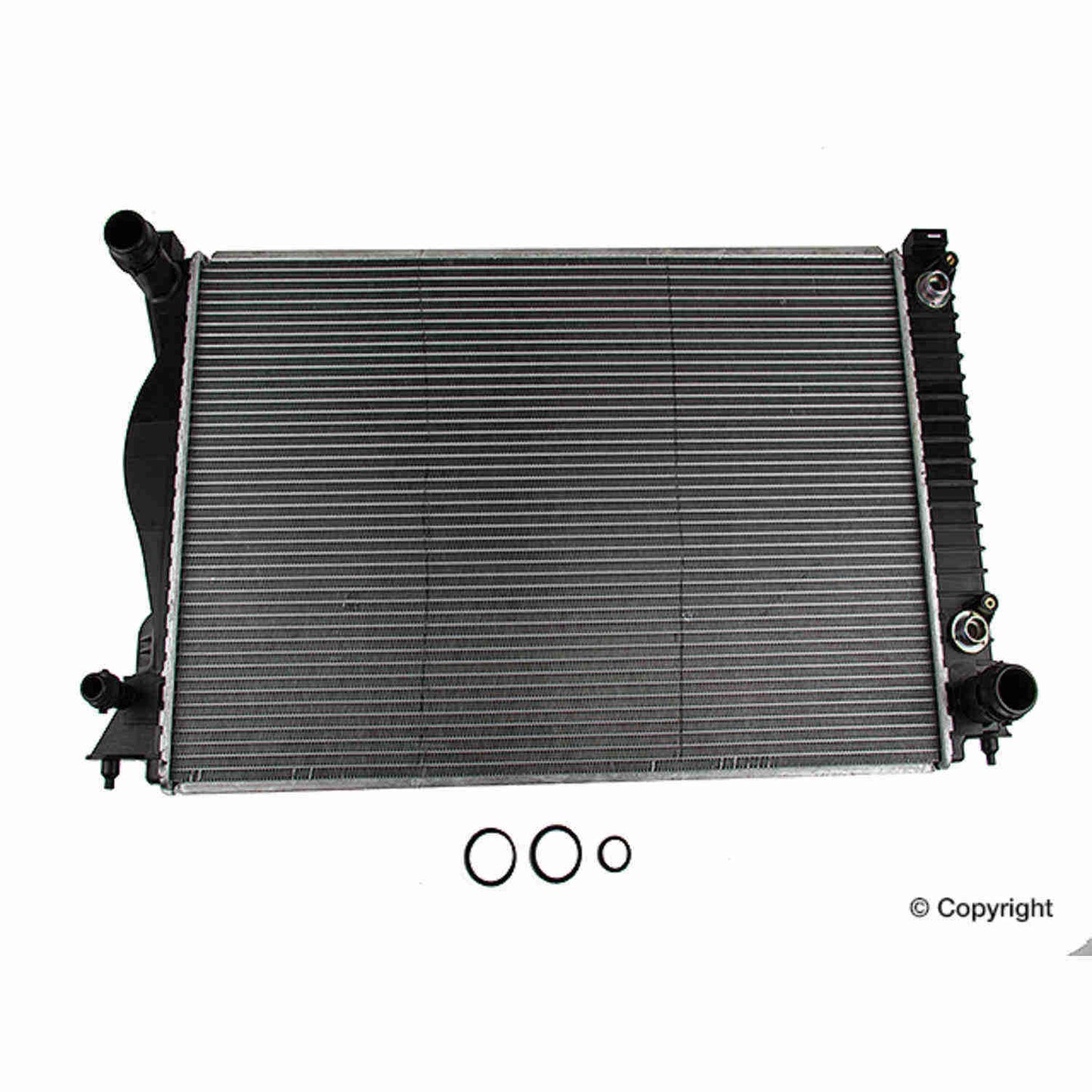 Front View of Front Radiator NISSENS 60236A