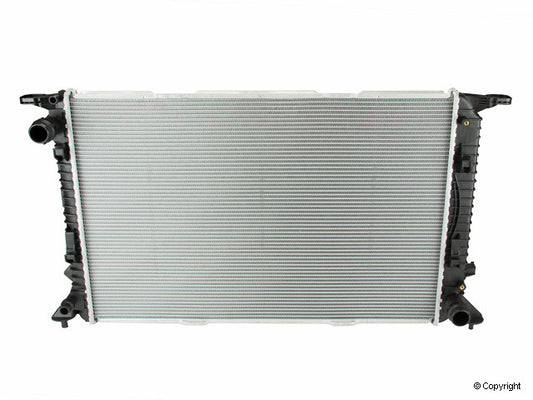 Top View of Radiator NISSENS 60317