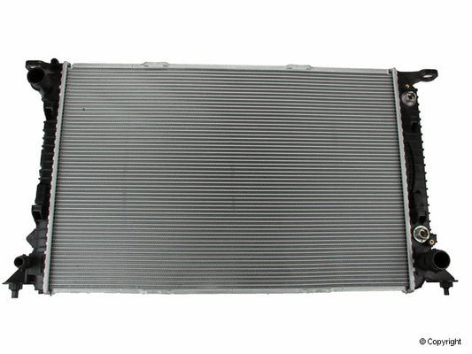 Top View of Radiator NISSENS 60318