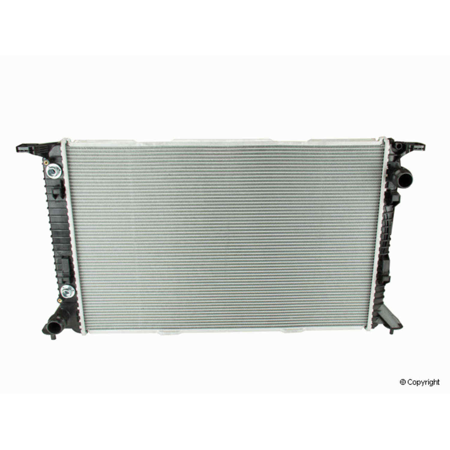 Front View of Radiator NISSENS 60322