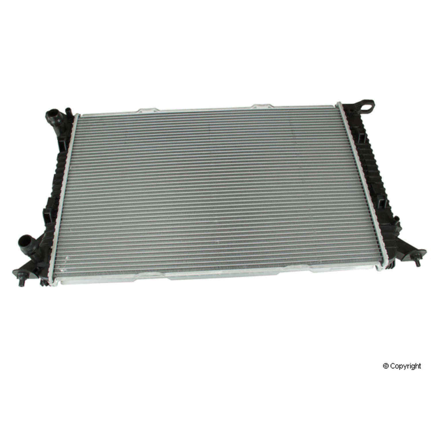 Front View of Radiator NISSENS 60323