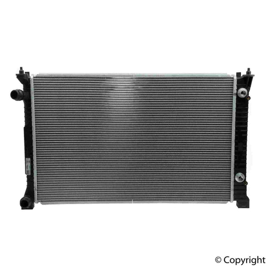 Top View of Radiator NISSENS 60424