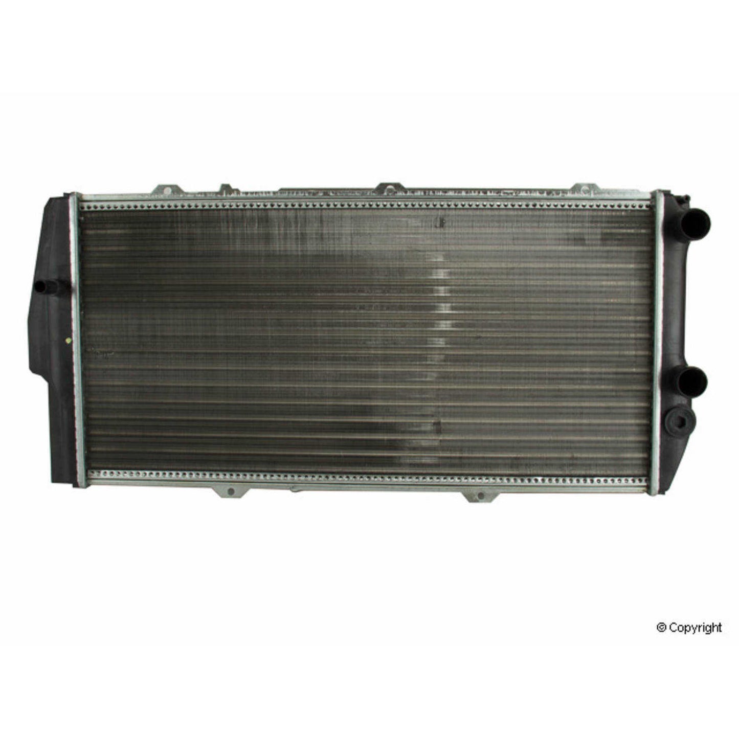 Front View of Radiator NISSENS 604781