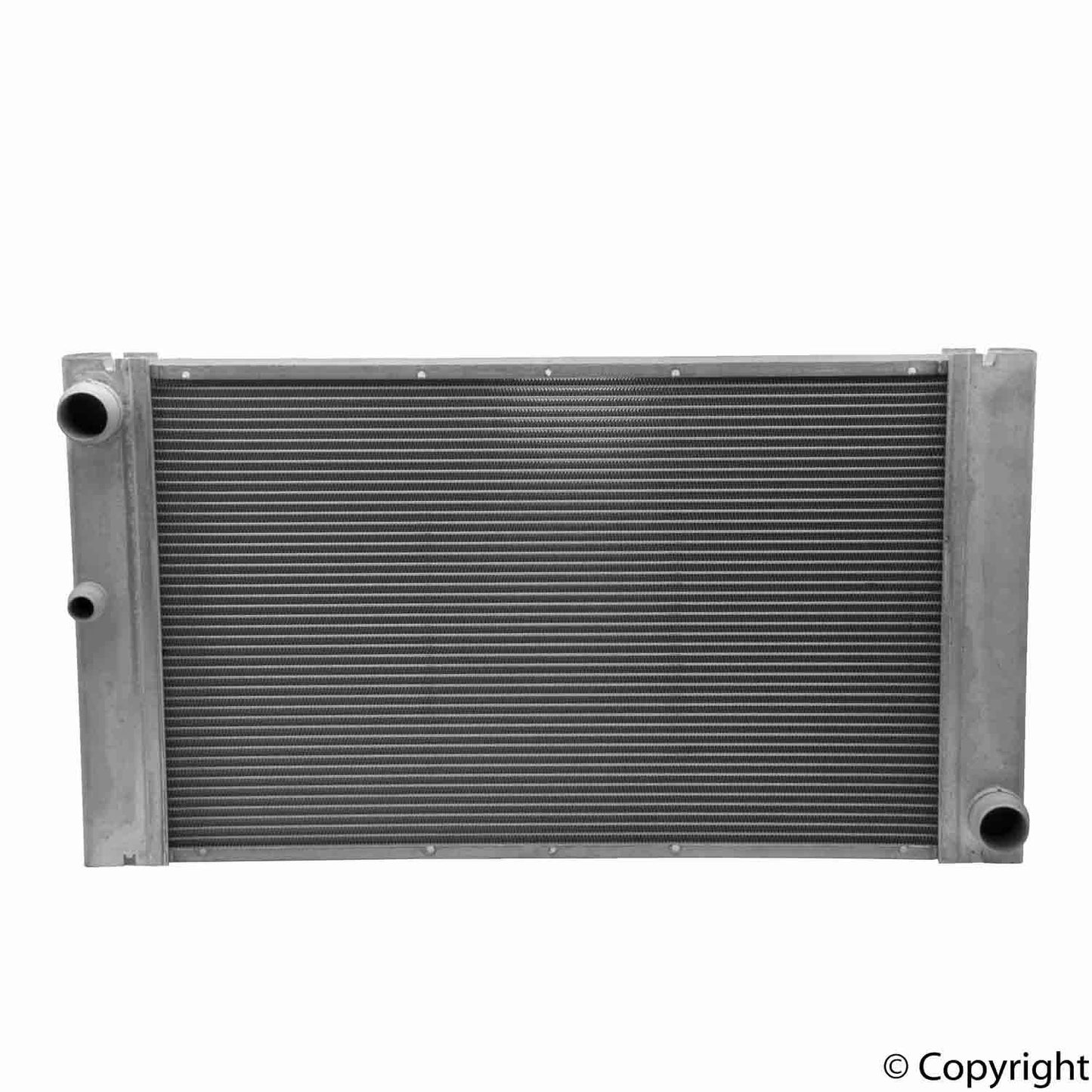 Top View of Radiator NISSENS 60762