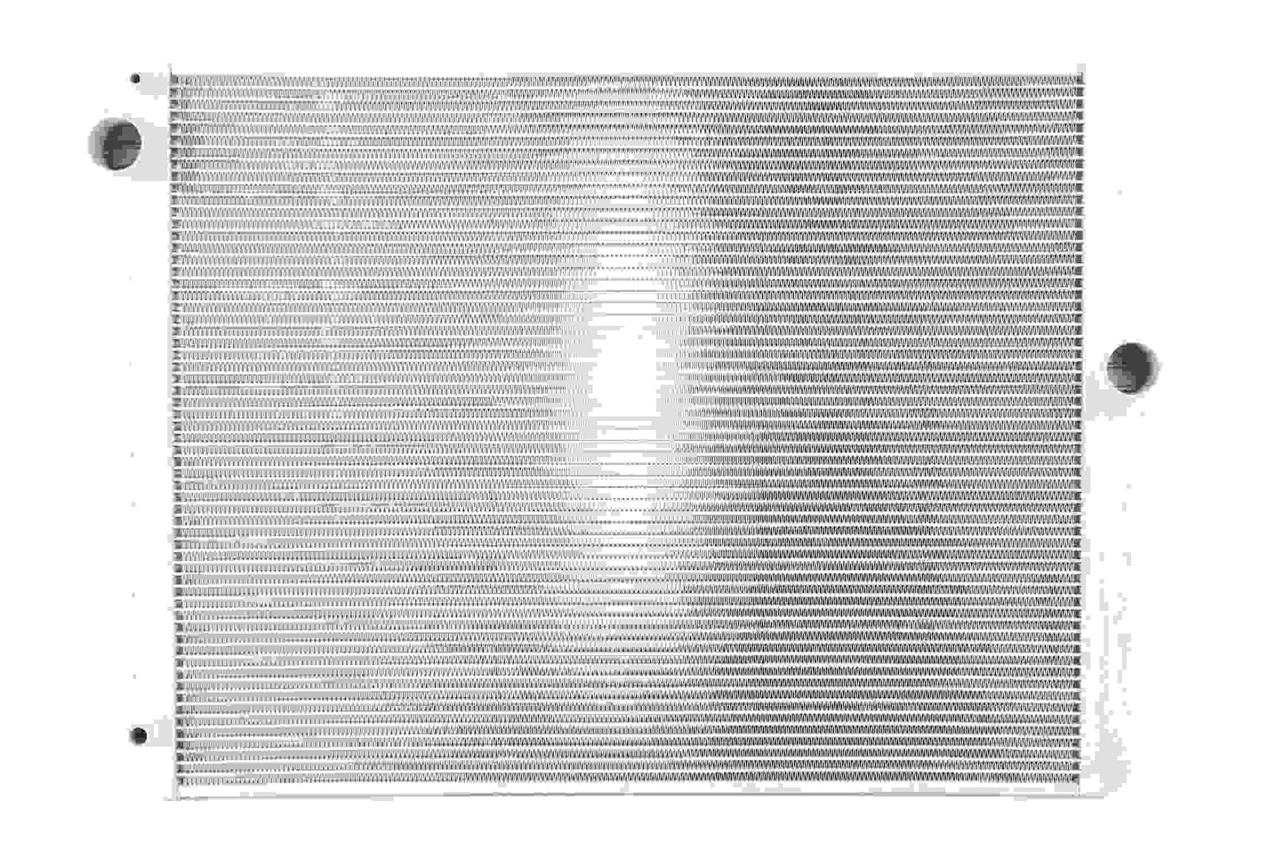 Front View of Radiator NISSENS 60776