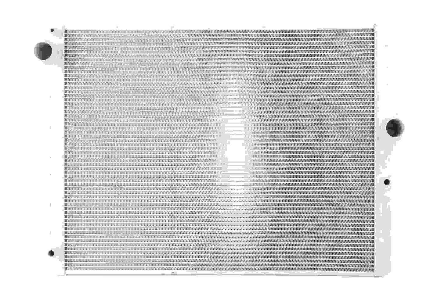 Front View of Radiator NISSENS 60779