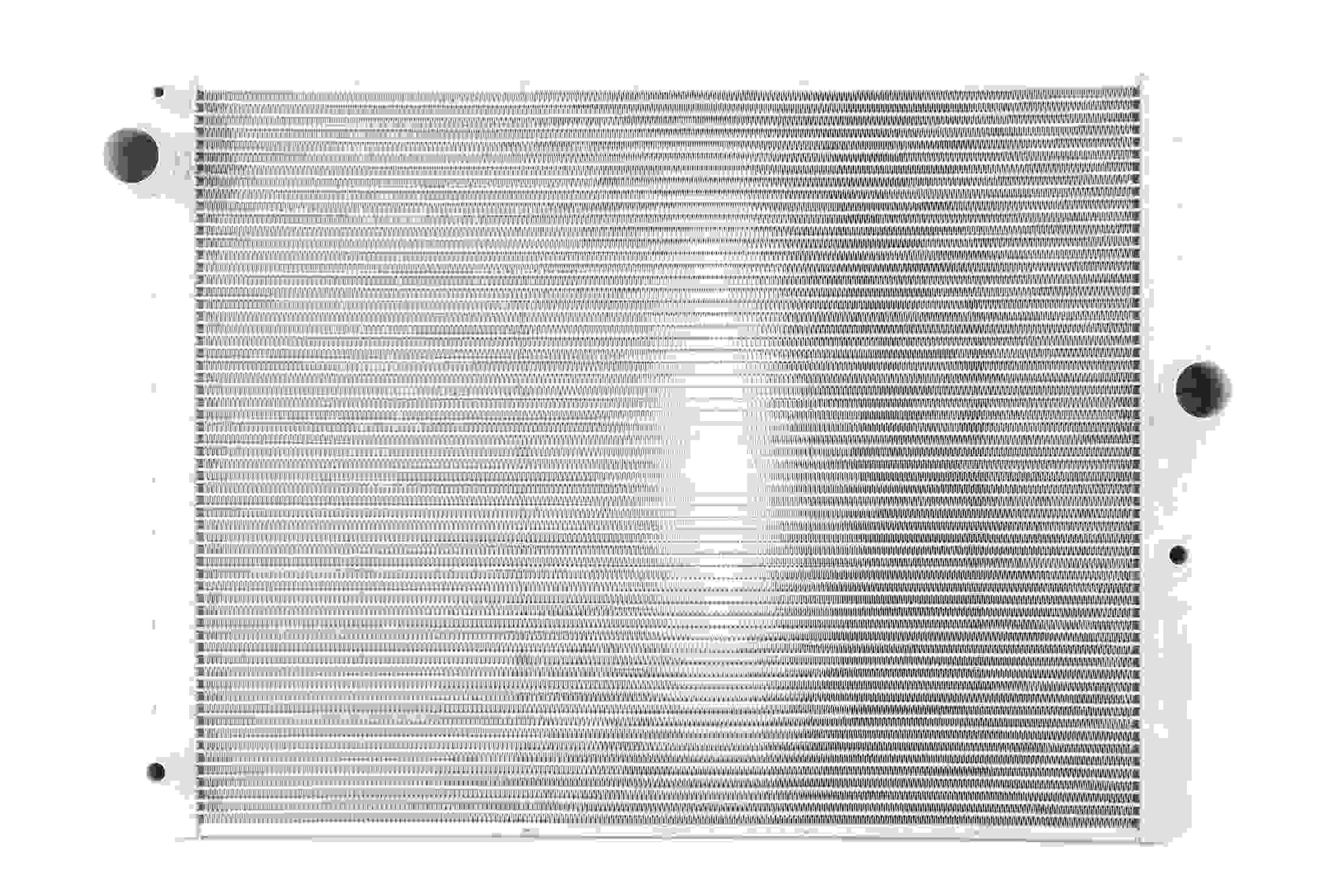 Front View of Radiator NISSENS 60779