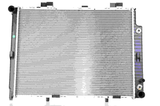 Angle View of Radiator NISSENS 62691A