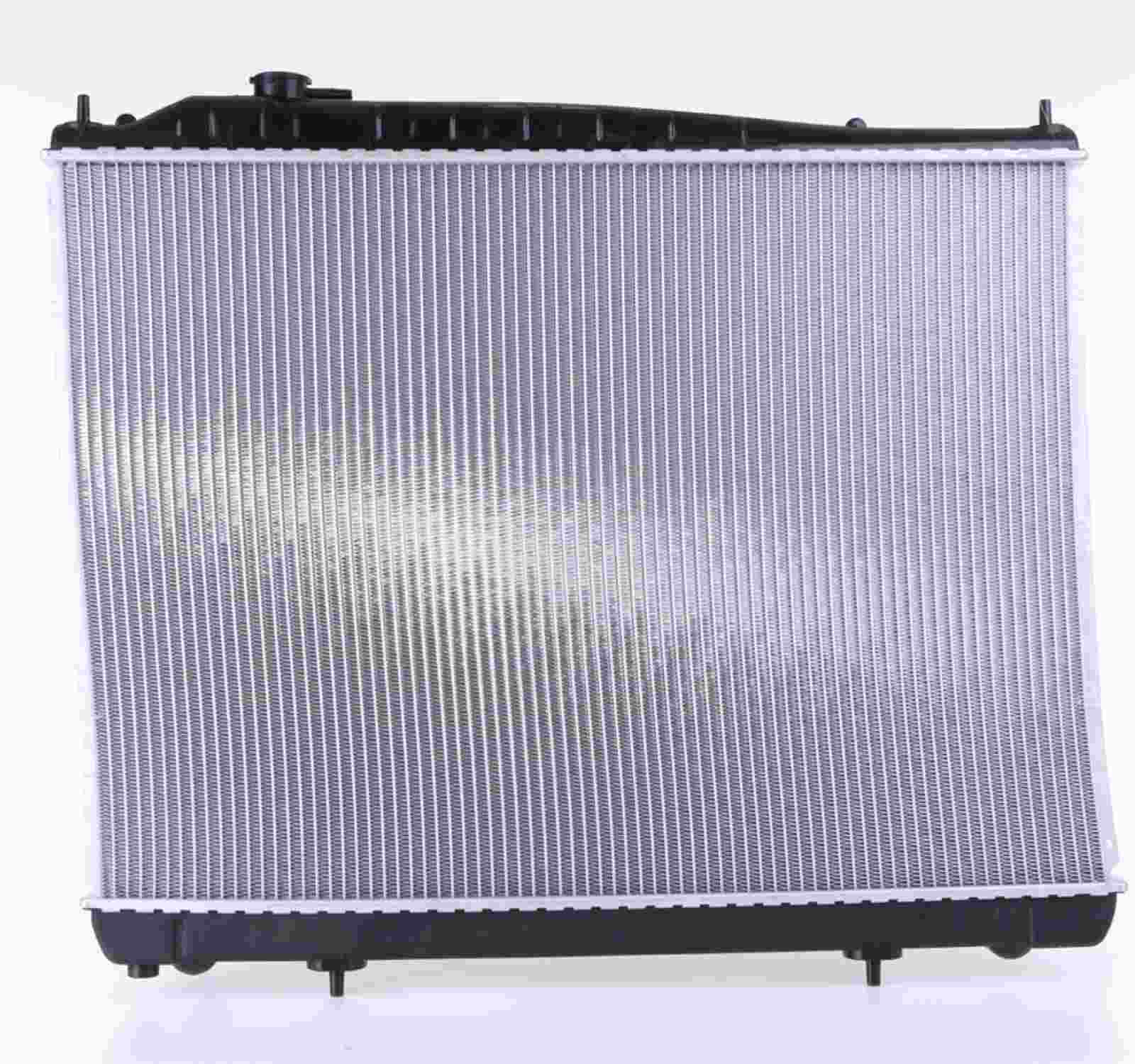 Front View of Radiator NISSENS 62916