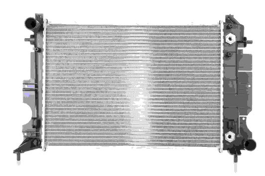 Angle View of Radiator NISSENS 64034A