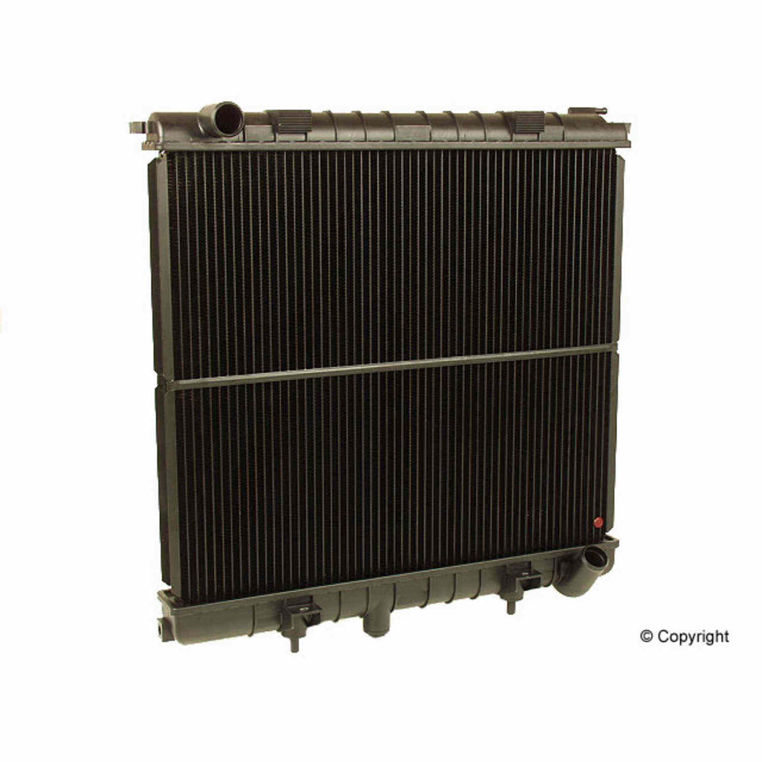 Front View of Radiator NISSENS 64302A