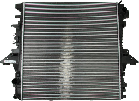 Top View of Radiator NISSENS 64333