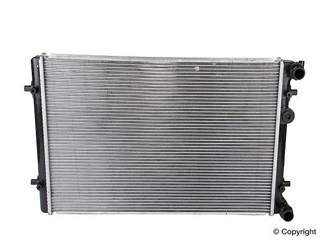 Top View of Radiator NISSENS 65011